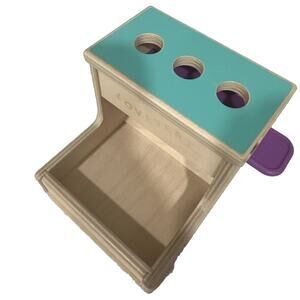 Lovevery Wooden Peg Drop from The Thinker Play Kit Months 11-12 Baby Montessori